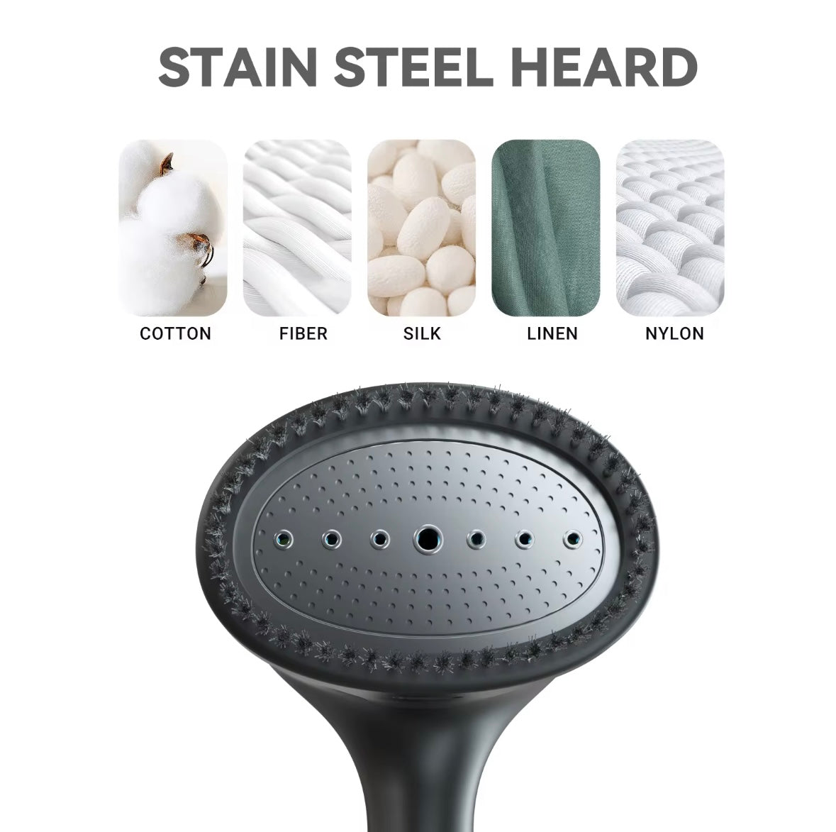 Défroisse, rafraîchit, élimine les odeurs légère et réduit les bactéries grâce à la vapeur chaude