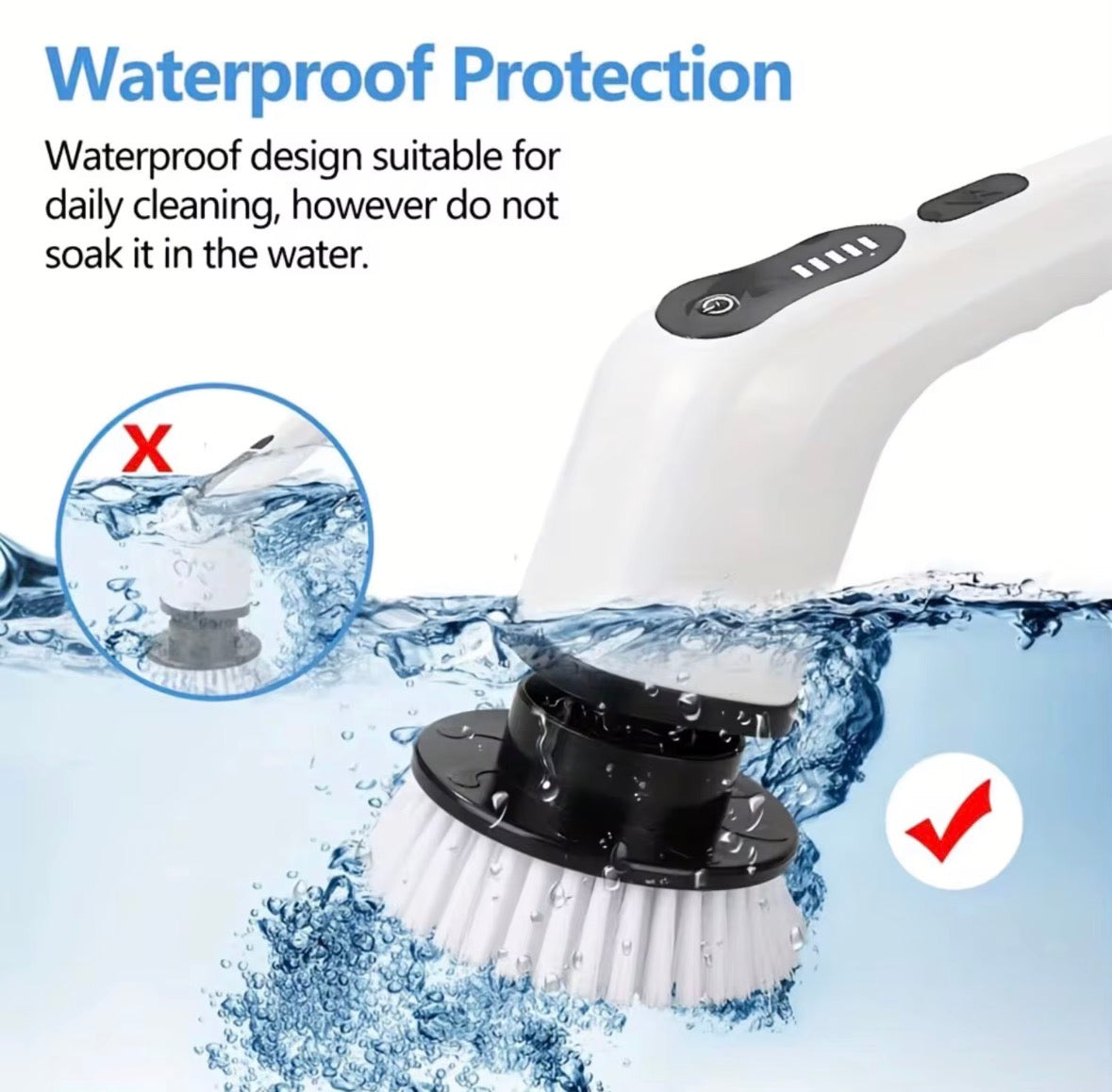 Brosse de nettoyage électrique